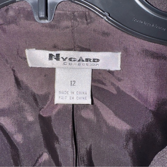 Black Tailored Blazer with Notched Lapels - Picture 3 of 11